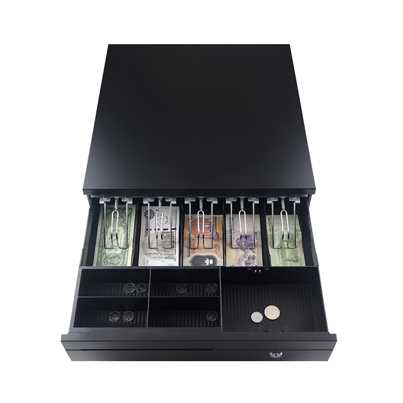 GS-4042 Hot Mini Metal Money Box Электронный денежный ящик RJ11 для POS System