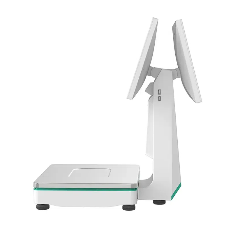 Прикоснитесь к шкале взвешивания