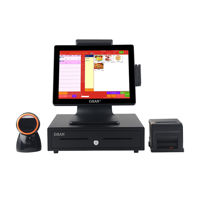 GS-A2 Кассовый регистр Touch POS System Terminal All in One Machine