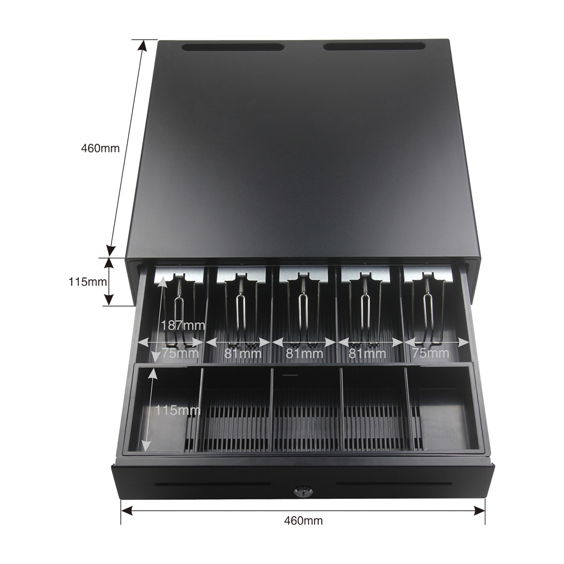 денежный ящик большого размера