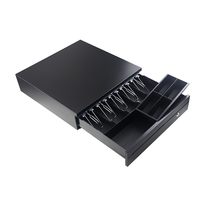 GS-4042 Hot Mini Metal Money Box Электронный денежный ящик RJ11 для POS System