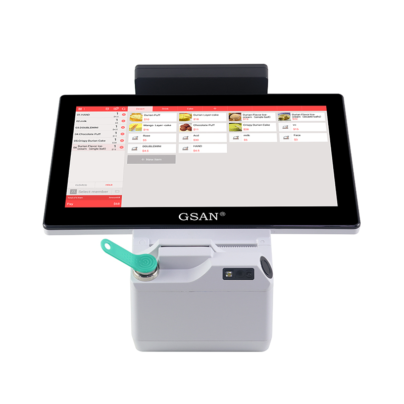 GS-TD30 Complete Custom POS Solutions Desktop Touchscreen System