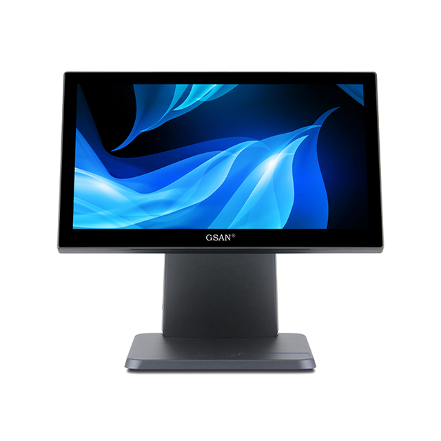 GS-1531 New POS-дисплей 15.6 '' Сенсорный экран SCUE POS MONITOR для бизнеса