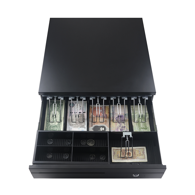 GS-4042 Hot Mini Metal Money Box Электронный денежный ящик RJ11 для POS System