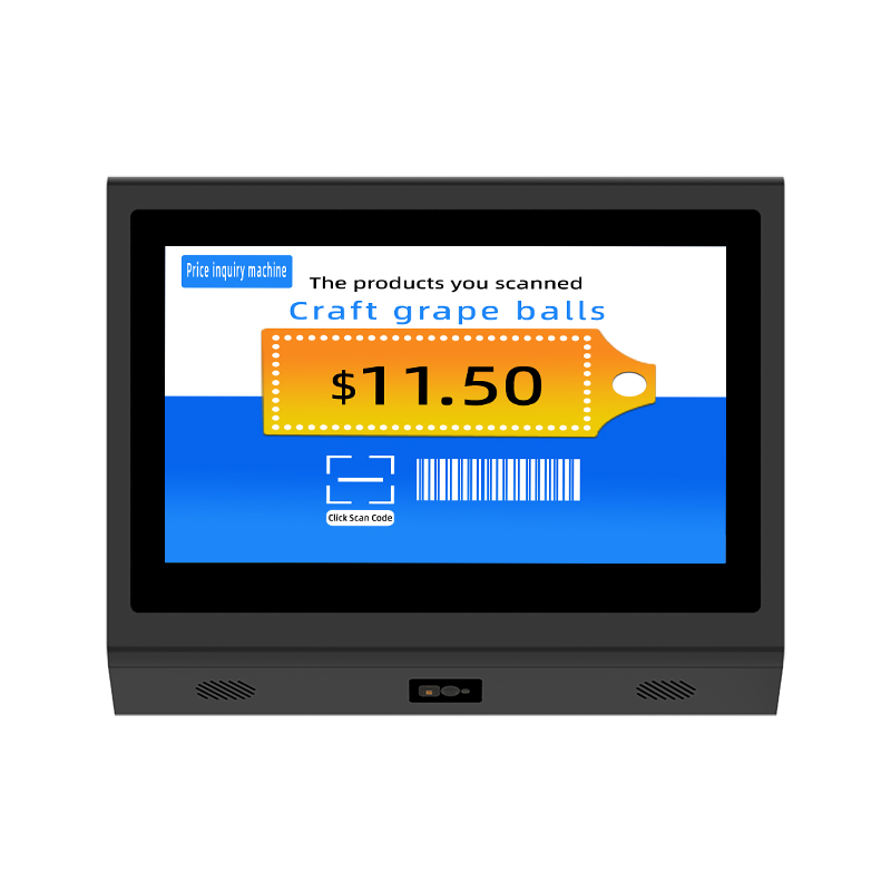 Android/Windows 11,6-дюймовый смарт-терминал проверки цен со сканером штрих-кода для супермаркета