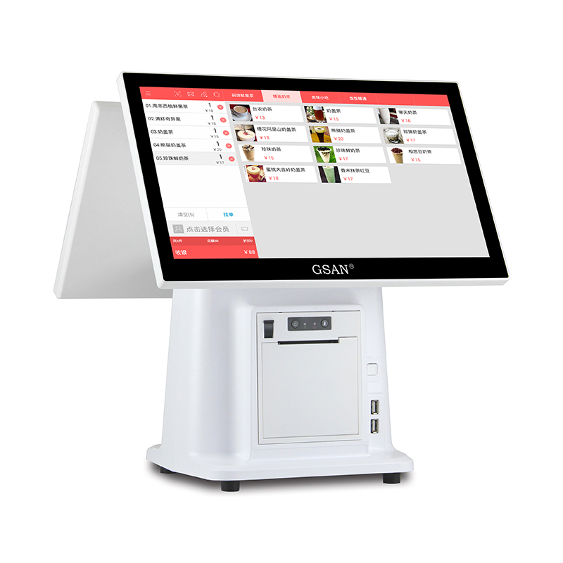 GS-3061 China Dual-Screen Touch System POS-точка продаж