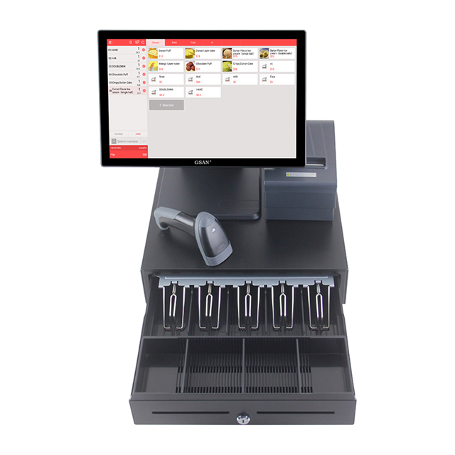 GS-T7 OEM Retail All in One Cash Register Touch Ecrece System System